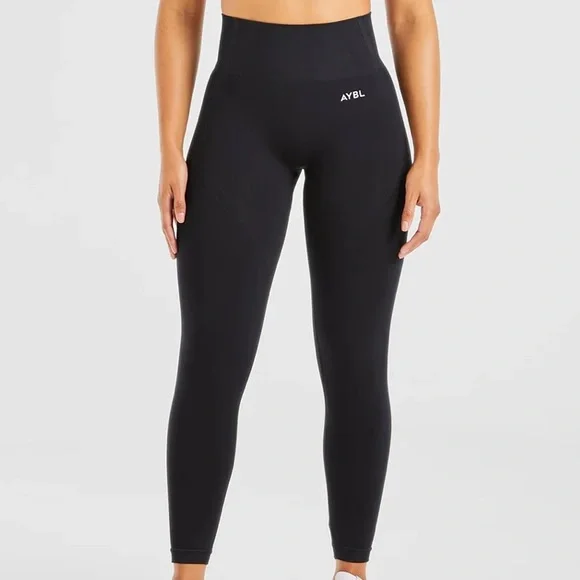 AYBL Black Seamless‎ Leggings, M - Picture 14 of 14